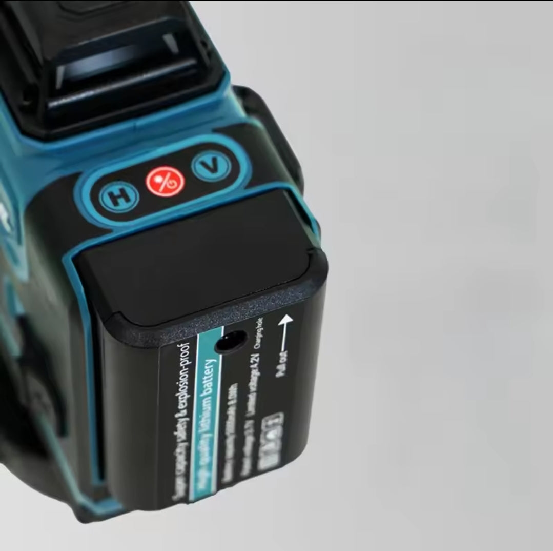 Livella Laser Autolivellante 360° Professionale MAKITA Tracciatore Batteria 12V
